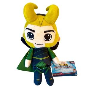 LOKI Funko Marvel Thor Ragnarok  Collectible Plush Toy 8" Super Rare HTF NEW NWT